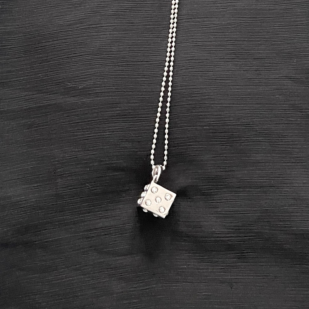 Cookie Lee dice necklace